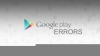 Как избавиться от ошибки в Google Play